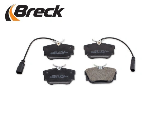 234460070210 Breck Колодки гальмівні задні, дискові