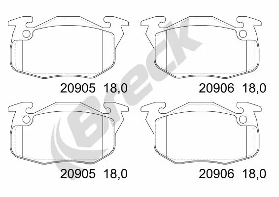 Гальмівні колодки Magneti Marelli 20905 ціна, від 14.37 USD