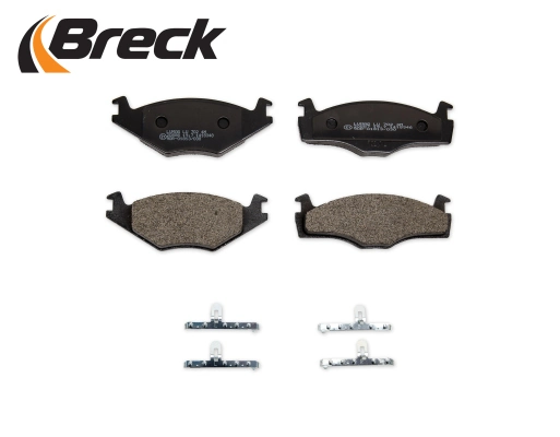 208872070200 Breck Передні гальмівні колодки
