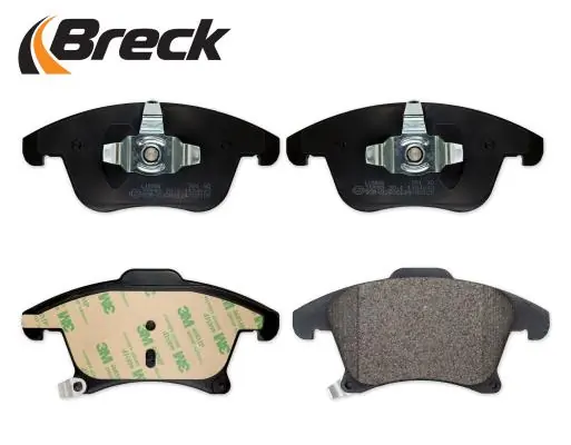 222690070100 Breck Передні гальмівні колодки