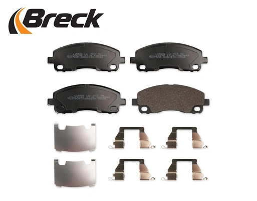 292380070300 Breck Колодки гальмівні задні, дискові