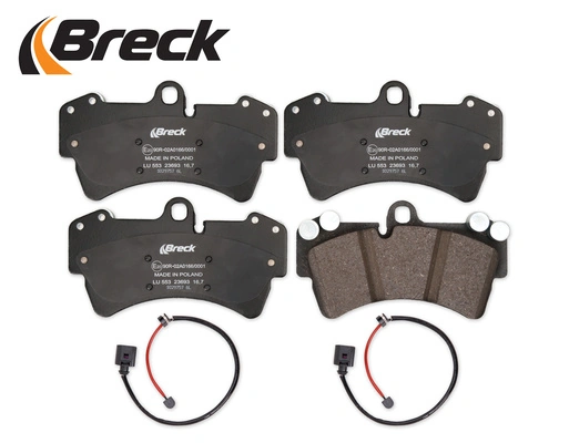 236930055300 Breck Передні гальмівні колодки
