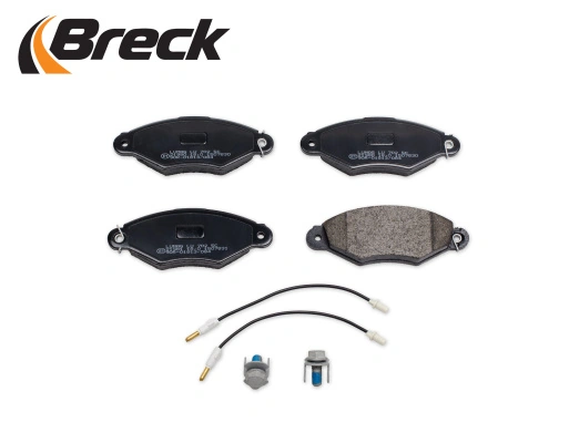 219800070210 Breck Передні гальмівні колодки