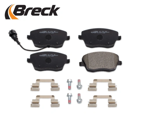 235810070210 Breck Передні гальмівні колодки