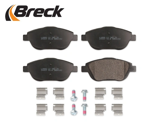 248830070200 Breck Передні гальмівні колодки