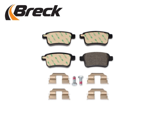 246920070400 Breck Колодки гальмівні задні, дискові