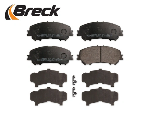 220650070110 Breck Передні гальмівні колодки