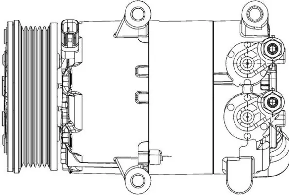 ACP310000P Mahle Original Компресор холодоагенту
