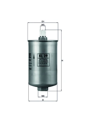 KL29 Mahle Original Фільтр палива