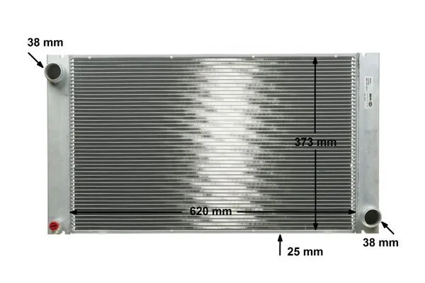 Радіатор основний Mahle Original CR578000P ціна, від 58.34 USD
