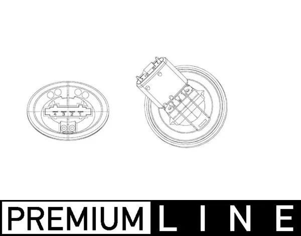 Резистор обігрівача Mahle Original ABR39000P ціна, від 14.12 USD