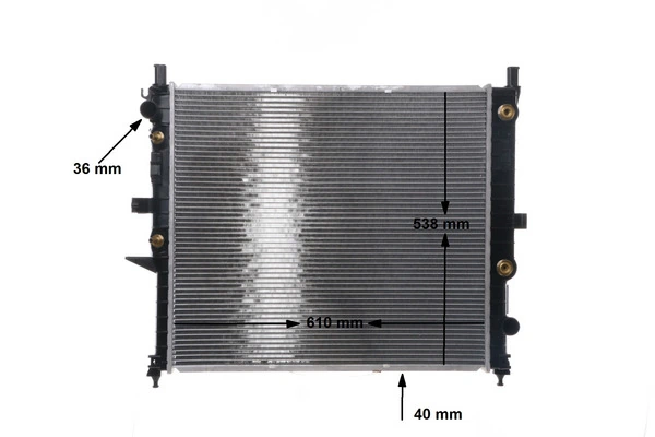 CR553000S Mahle Original Радіатор охолодження двигуна