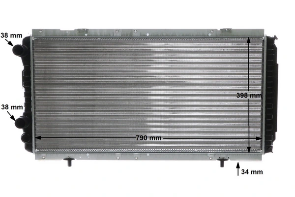 CR33000S Mahle Original Радіатор охолодження двигуна