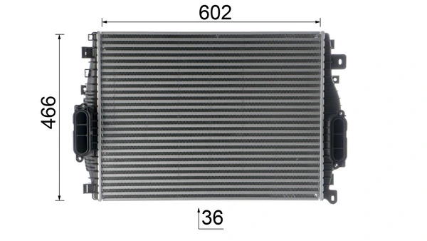 Інтеркулер CI377000P Mahle Original