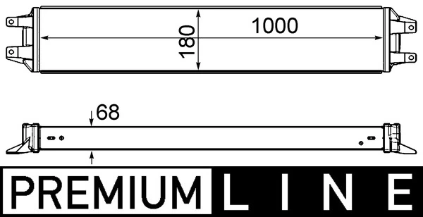 CLC208000P Mahle Original Радіатор масляний