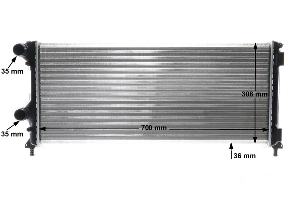 Радіатор основний Mahle Original CR1448000S ціна, від 64.92 USD