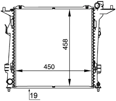 Радіатор 253102L800 HCC