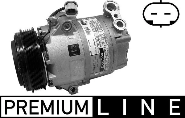 Компресор системи кондиціювання Mahle Original ACP59000P ціна, від 253.40 USD