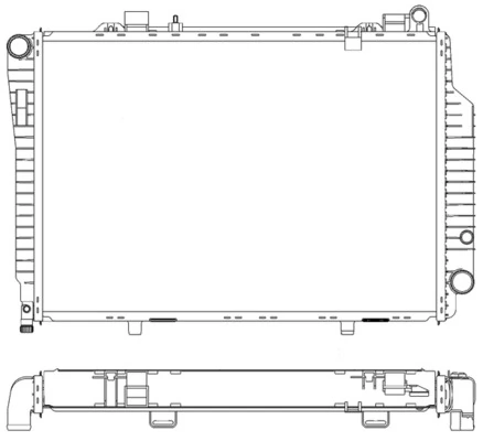 Радіатор CR249000S Mahle Original