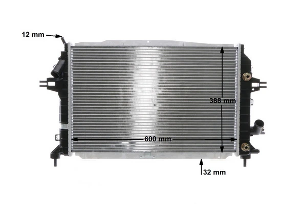 CR1857000S Mahle Original Радіатор охолодження двигуна