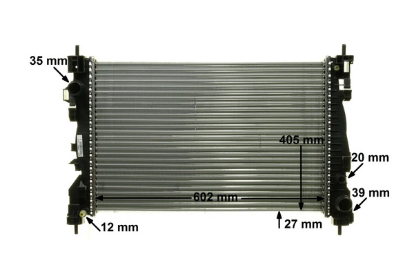 Радіатор охолодження Mahle Original CR1178000P
