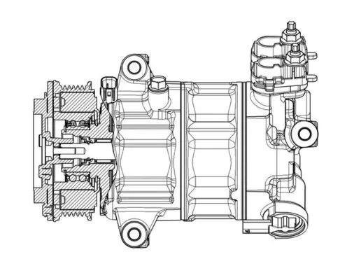Купити ACP654000P Mahle Original Компресор кліматичної установки