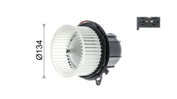 Моторчик пічки Mahle Original AB146000P