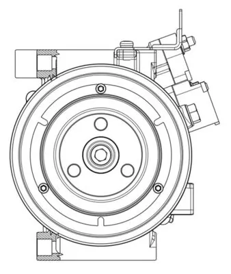 Купити ACP638000P Mahle Original Компресор кліматичної установки