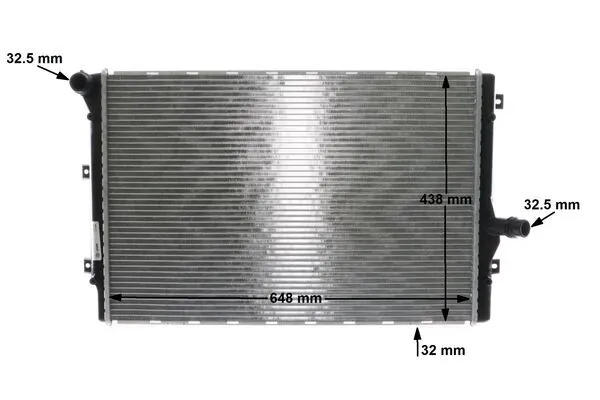 CR1539001S Mahle Original Радіатор охолодження двигуна