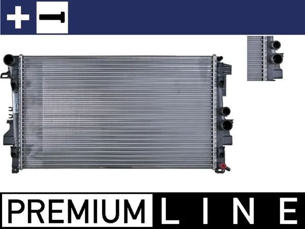 CR608000P Mahle Original Радіатор охолодження двигуна