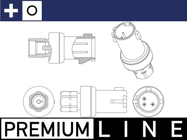 ASE6000P Mahle Original Датчик тиску