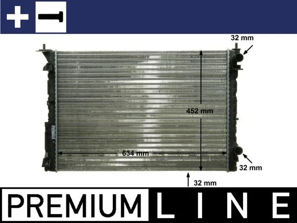 CR311000P Mahle Original Радіатор охолодження двигуна