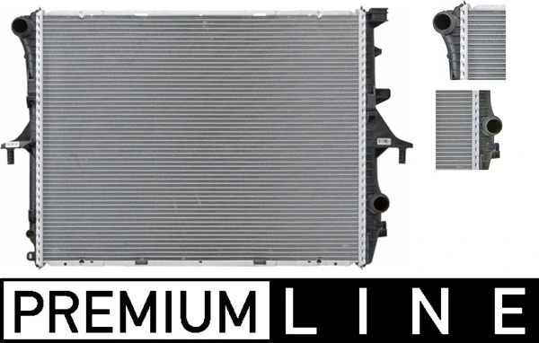 CR571000P Mahle Original Радіатор охолодження двигуна