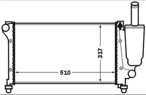 Радіатор CR1451000S Mahle Original