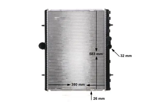 Купити CR889000S Mahle Original Радіатор двигуна