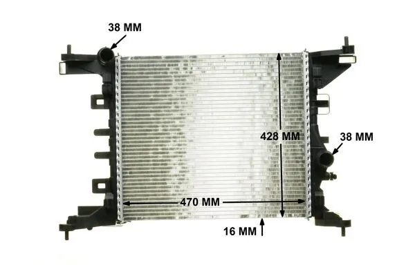Радіатор охолодження Mahle Original CR1187000P