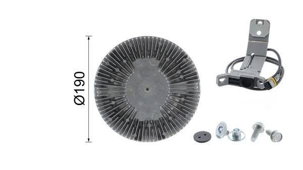 CFC134000P Mahle Original Гідромуфта приводу вентилятора