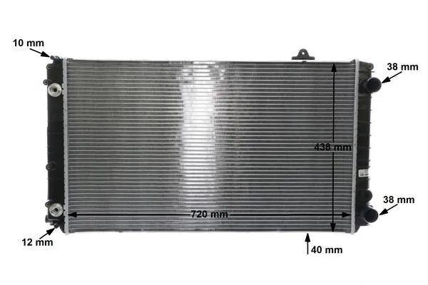 Радіатор основний Mahle Original CR853000S ціна, від 141.34 USD