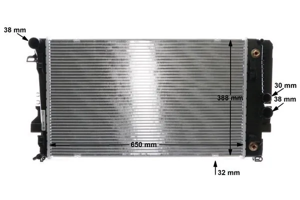 Радіатор CR1173000S Mahle Original
