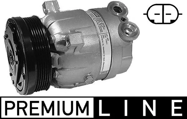 Компресор системи кондиціювання Mahle Original ACP672000P ціна, від 184.05 USD