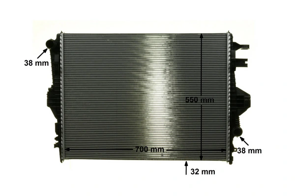 Радіатор охолодження Mahle Original CR1183000P