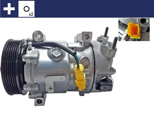 Компресор кондиціонера ACP359000S Mahle Original
