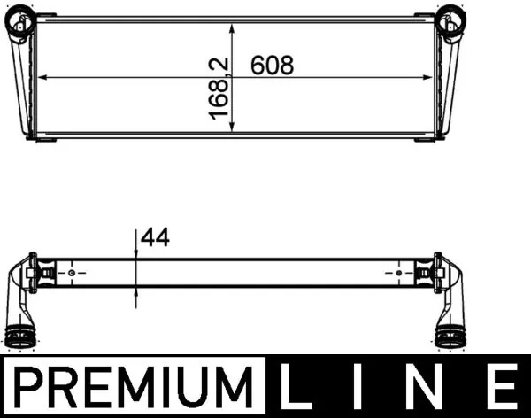 CR1195000P Mahle Original Радіатор охолодження двигуна