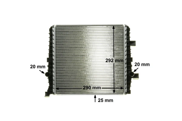 Радіатор охолодження, додатковий CR1027000P Mahle Original