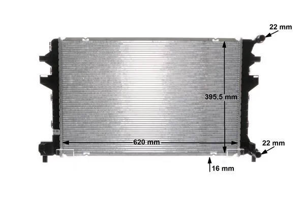 Радіатор охолодження, додатковий Mahle Original CIR34000S ціна, від 137.14 USD
