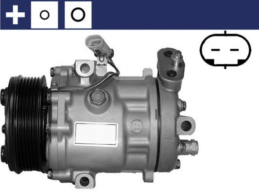 Компресор кондиціонера ACP1107000S Mahle Original