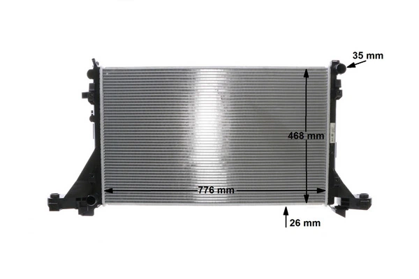CR1770000S Mahle Original Радіатор охолодження двигуна
