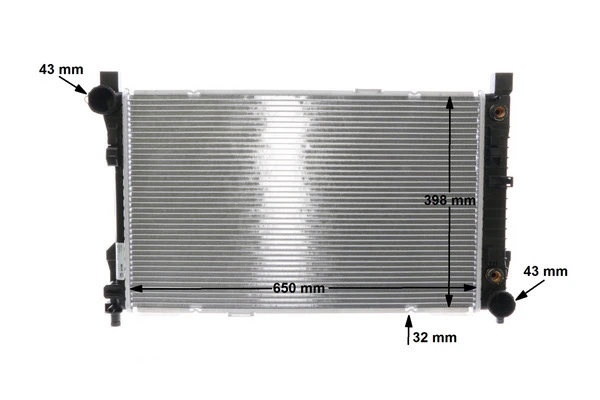 Радіатор CR387000S Mahle Original