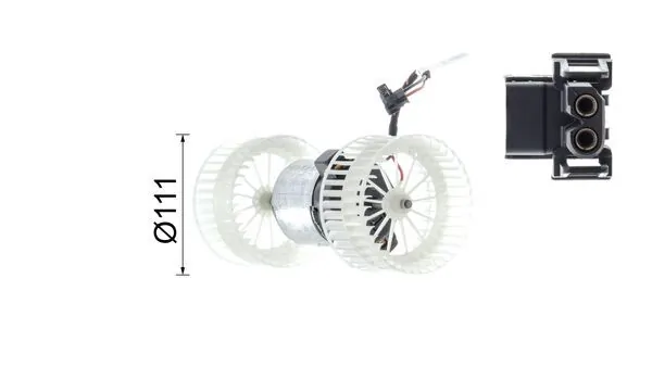 AB152000P Mahle Original Електромотор пічки