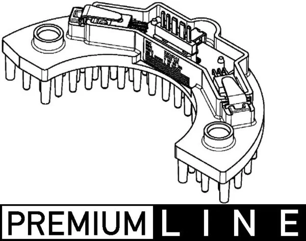 ABR58000P Mahle Original Регулятор оборотів пічки